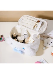 حقيبة مكياج للسفر طراز ميلودي، حقيبة صحية خفيفة الوزن، متعددة الوظائف منظم للمستحضرات التجميلية، حقيبة يد جم