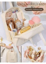 1pc Makeup Bag Cosmetic Bag Toiletry Bag Ladies Bag Portable Toiletry Kit Waterproof Makeup Bag Large Capacity Makeup Bag Cosmetic Travel Bag Multi Functional Travel Organizer Clutch Cosmetic Storage