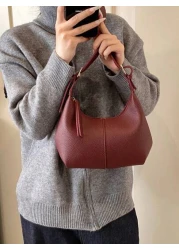 حقيبة كاجوال للسيدات يُرتدى تحت الذراع قابلة للتقاطع، منظم لاستخدام اليومي