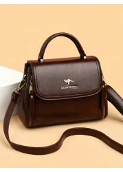 KAIDIFEINIROO Flip Cover Bilayer Women Purses And Handbags Crossbody Luxury Casual Totes High Quality Leather Fashion Messenger Shoulder Bags