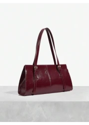 SHEIN SXY Ladies Women Shoulder Bag Hobo Bag Fashionable Elegant Simple Personality Versatile Classic For Commute Office Date Daily Shopping Afternoon Tea