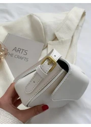 PU Solid Color Multi Pocket Women s Shoulder Bag And Versatile Minimalist Style Women Bag Business Casual Women Bag Pefect For Office Business And Work Business Casual Woman Bag Pefect For Office Busi