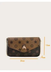 Metal Chain Bag Simple Vintage Crossbody Shoulder Bag