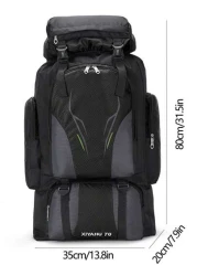 Large Capacity Waterproof Backpack For Hiking And Traveling Please Note That There May Be Slight Color Differences Between Different Batches Vacation Summer Laptop Carry On Polyester School Bag Backpa