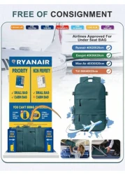 Large Travel Backpack Men And Women Business Laptop Backpack Cabin Bag 40x20x25 Carry On Backpack Airline Approved Waterproof Backpack Multi Functional Independent Shoe Warehouse Dry Wet Separation La