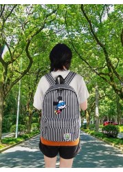 Disney Disney Genuine Authorized Mickey Mouse Stripe Lightweight Backpack