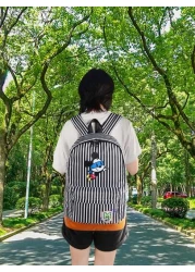 Disney Disney Genuine Authorized Mickey Mouse Stripe Lightweight Backpack