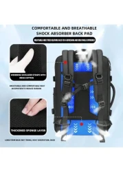 Large Capacity Vacuum Compression Business Travel Backpack Simple Fashion