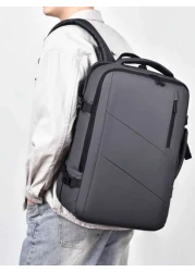 Men s Large Capacity Casual Backpack Commuter Bag Travel Bag Carry On Backpack