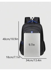 Large Capacity Multi Pocket School Bag Laptop Bag Multi Compartment Functional Backpack Shoulder Bag Sports Bag College Bag College Outdoor Excursion Camping Sports Backpack Holiday Essentials Lightwe