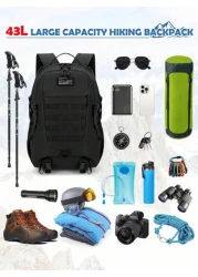 Hiking Backpack Military Tactical Backpacks Hunting Rucksack For Camping Cycling Climbing Walking Mountaineer Outdoor Sports