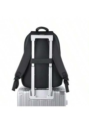 Men s Backpack For Casual Travel Laptop Compartment Korean Fashion Stylish Student Schoolbag Solid Color Rucksack