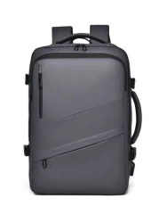 Men Backpack Rucksack Business Backpack With USB Charge Port 1pc Expandable Laptop Backpack Casual Multi Pocket Daypack Large Capacity Fashion Backpack High Quality Waterproof Oxford Male Travel Commu