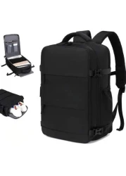 حقيبة ظهر 40 * 20 * 25 سم للسفر الجوي مع متطلبات رايانير ، حقيبة سفر صغيرة للرجال، حقيبة ظهر مناسبة للكمبيوتر المحم