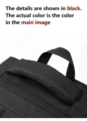 Large Capacity Backpack Outdoor Waterproof And Wear Resistant Sports Backpack Multi Pocket Convenient Storage Day Bag Fitness Bag Molle Hiking Camping Backpack With Computer Layer Flight Backpack Trav