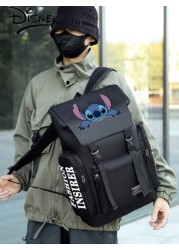 Disney Disney X Stitch Design Large Capacity Backpack Multi Functional Men s Casual Travel Rucksack College Student Business Laptop Bag Anime School Supplies