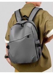 1pc Fashion Sports Backpack High Capacity Commuting Bag Suitable For College Students Casual Business Sports Travel