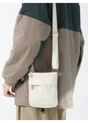 Men s Mini Shoulder Bag Messenger Bag Crossbody Bag Wallet Purse Sling Bag