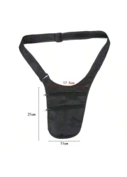 حقيبة كتف رجالية، حقيبة متقاطعة، حافظة هاتف، حقيبة رياضية متعددة الطبقات