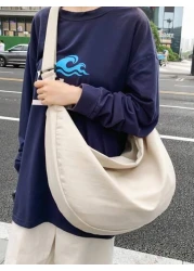 Large Capacity Men s Oblique Shoulder Bag Minimalist Fashion Casual Everyday Use Men Bag Gifts For Men Christmas Winter Vacation Dad Gifts Boyfriend Gifts Side Bags For Men Crossbody Bag Hobo Bag Satc