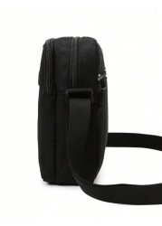 1pc Shoulder Crossbody Bag Casual Business Shoulder Bag Simple Large Capacity Shoulder Bag Crossbody Bag Sling Bag Square Bag Lightweight Casual Bag Outdoor Sport Minimalist Stylish For Student Freshm