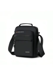 حقيبة كتف للرجال عديدة الجيوب مقاومة للماء من النايلون، هدية عيد الحب، هدية عيد الأب، حقيبة كروس بودي للعطلات