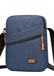 Korean Version Of Leisure Large Capacity Multi Layer Waterproof Crossbody Bag Oxford Cloth Bag Business Bag Collection Wallet Christmas Fall University Sling Bag Cross Body Bag Side Bag Gifts Boyfrien