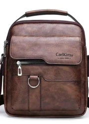 حقيبة كاجوال كورية صغيرة للرجال، حقيبة كتف ذات ارتكاز، حقيبة جسم صغيرة، حقيبة عبر الجسم، حقيبة مقاومة للمياه