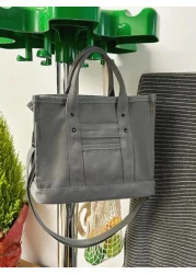 peach tree 1pc Men Shoulder Bag Crossbody Bag Tote Bag Casual Versatile Lightweight Nylon Messenger Bag Multifunctional Outdoor Bag Minimalist And Chic Gift Black Large Capacity Portable Fashion Casua