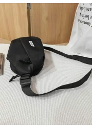 حقيبة صدر كاجوال عتيقة للجنسين، حقيبة رياضية متقاطعة للرجال، حقيبة بيلي للكتف