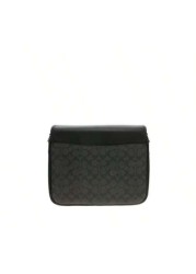 Coach Outlet Men s PVC Leather Shoulder Messenger Bag CT716QBMI5