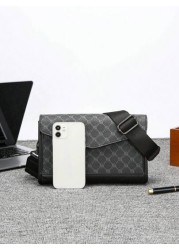 Men s Classic Square Box Shoulder Bag Faux Leather Crossbody Side Bag Small Messenger Bag Fit Underclassmen Father s Day Gift Valentine s Day Gift Travelling Commuting Sling Bag Fashion Men s Bags Bus