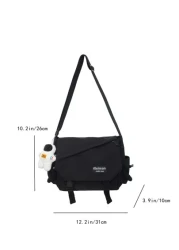 حقيبة رسول مائية نفاذة مزينة بالبكرات للرجال ، حقيبة مدرسية حمالة كتف لحقيبة رياضية للطلاب بالمدرسة والجامعة