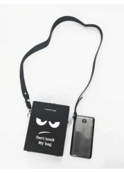 peach tree حقيبة رجالية مربعة الشكل، حقيبة كروس بودي، حقيبة كتف، حقيبة مربعة، حقيبة أعمال بغطاء رفرف مقاوم للماء م