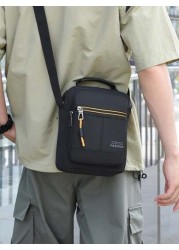 Crossbody Bag Men s Shoulder Bag Casual Backpack Waterproof Oxford Cloth Bag Travel Business Shoulder Bag Small Bag Canvas Men s Bag