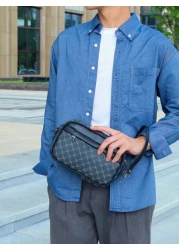 حقائب رجالية جديدة، حقائب كاجوال أنيقة للرجال، حقائب كروس بودي، سعة كبيرة، هدايا الشباب، أنماط الشارع