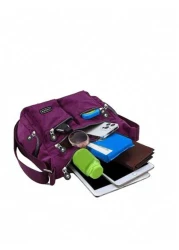 New Casual Bags Women s Bags Multi Pocket Fashionable Cloth Bags Lightweight Travel Bags Single Shoulder Crossbody Bags