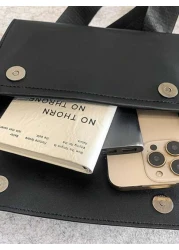 Crossbody Mini Bag Sling Bag Shoulder Bag Square Bags Messenger Bags Mini Multi Layer Black Small Travel Phone Bag Messenger Bag Clutch Bag