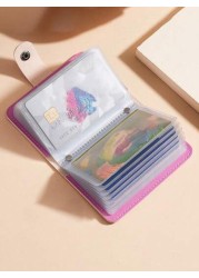 Sanrio 1 4 Anti Demagnetization Large CapacityCard Pack Multi Slot Compact Driver s License Card Case Carry On Work And Travel Must Haves Carry On Luggage Storage Accessories Beach Essentials Teacher