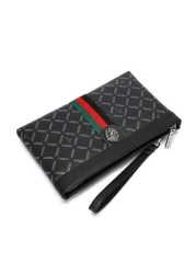 Men s New Business Casual Clutch Bag European And American Fashion Brand Envelope Bag With Large Capacity