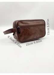 Waterproof Storage Bag Washing And Rinsing Storage Bag Large Capacity Tool Kit Waterproof Storage Bag Men Clutch Bag Men Handing Bag Men Wrist Bag Toiletry Storage Bag Large Capacity Kit Portable Belo