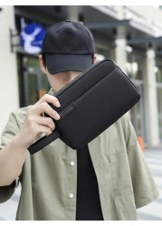 gorchis New Arrival Men s Large Capacity Handheld Bag With Multiple Pockets Water Proof And Design Suitable For Travel Toiletry Men Clutch Bag Handbag Wristlet Bag Purses Anti Theft Bag Stylish Practi
