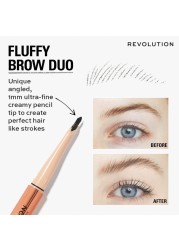 Revolution Fluffy Brow Filter Duo