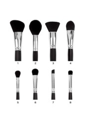 Coastal Scents Midnight Raven Brush Set - 8 Brushes
