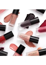 ريفلوشن أحمر شفاه روج سائل مات بومب