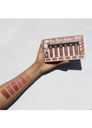 مجموعة 6 ميني احمر شفاه سائل ميت مات ( اي ) هيوز من ذا بالم- نود