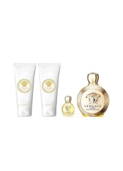 Versace Eros Pour Femme For Women Set - Eau de Parfum - 4 Pieces