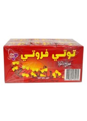 كلويتا ريد باند توتي فروتي كولا حلوى ميكس 18 غرام (حزمة من 30 قطعة).