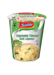 Indomie Instant Noodles, Vegetable Flavour with Seasoning Powder and Sauce 60g Pack of 4