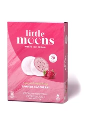 Little Moons Summer Raspberry Flavoured Mochi Ice Cream, 192g